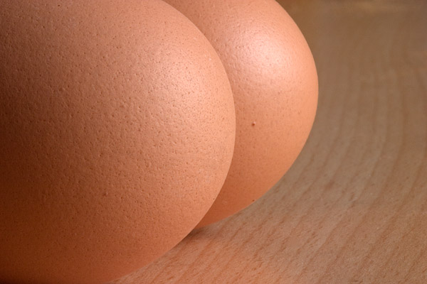 Frühstückseier mit Assoziationen