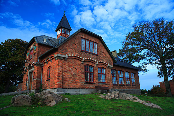Allinge-Sandvig-Bibliothek, Bornholm, D�nemark, Europa