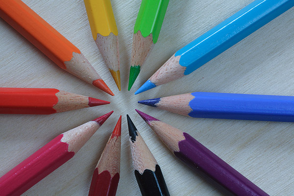 Buntstifte - Farbkreis