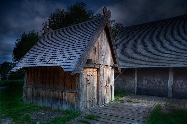 Hexenhaus - Bildbearbeitung-Mondlichtstimmung